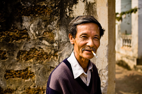Vietnamese Man in Hanoi, Vietnam